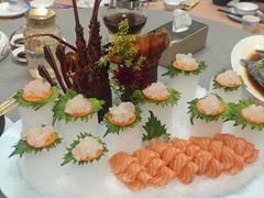 龙虾刺身拼三文鱼-粤盛海鲜平价店(洛溪食街店)
