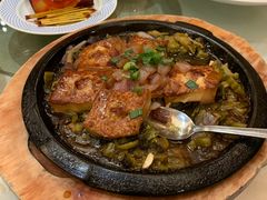 铁板酸菜豆腐-东江海鲜酒家(艺都分店)