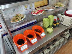 自助调料区-田记自助海鲜饺子