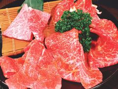 松阪牛特等五種肉拼盤-俺的焼肉(銀座9丁目店)