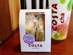 黑椒虾仁鲍汁鸡肉双拼卷-COSTA COFFEE(上海虹口公园店)