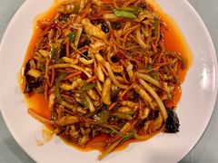 鱼香肉丝-听涛雅苑百味饺子老家菜馆
