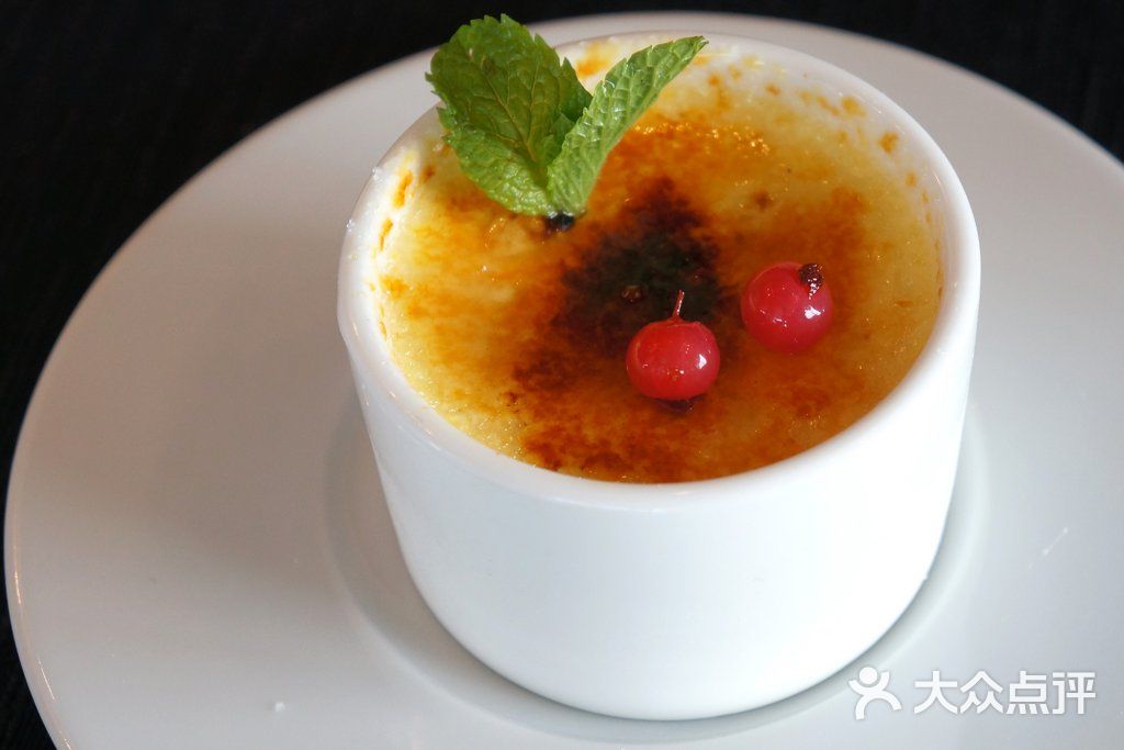 岷山饭店the river house西餐厅焦糖布丁图片 - 第3张