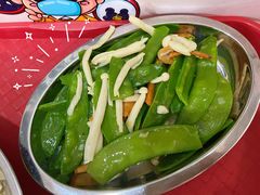 凉拌荷兰豆-北京大学-燕南食堂