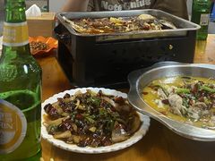 -农家土灶地锅鸡.烧烤