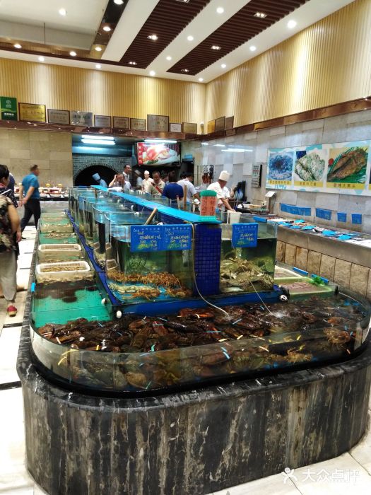 蓝港海鲜厨房(金水路店)水产区图片