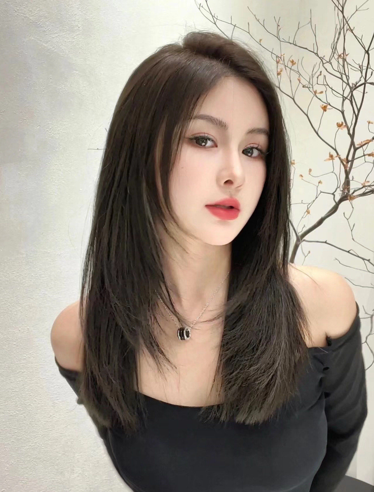 女生中长发发型 #中长发发型 #最美发