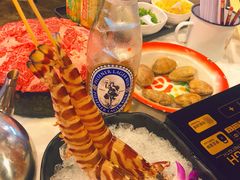 -鲜入围煮花胶鸡海鲜火锅