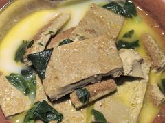 菜心烩黑豆腐-半勺·新徽菜(银泰城店)