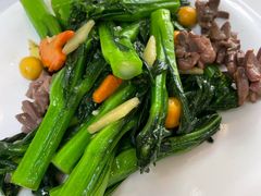 鸡杂炒菜心-文记壹心鸡(宝华路店)
