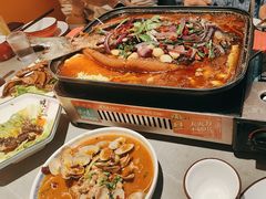 -老吕涮羊肉•东北原味烧烤•大油边•烤鱼(五角场店)