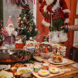 吃火锅🥘却点满了一整桌的甜品🎄🎅🏻