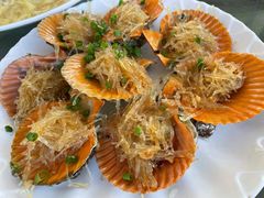 蒜蓉粉丝蒸扇贝-七鲜渔港美食餐厅(巽寮湾海景店)