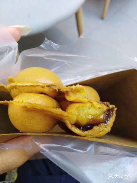 桂源铺港式奶茶(中庚漫游城店)黑糖麻薯鸡蛋仔图片