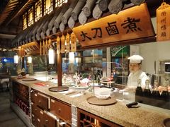 自助取餐区-越城记黑鱼煲(福侨大厦店)