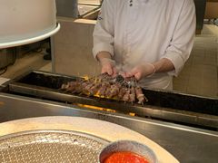 羊肉串-咖啡苑自助餐厅·中国大饭店