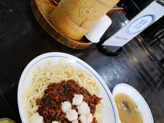 虾仁炸酱面-奎元馆.百年奎元.非遗传承(西湖边的解放路店)