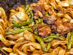 排骨豆角卷子-华盛园卷子王农家菜水库鱼