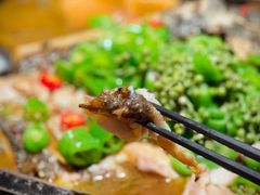 鲜青椒烤鱼-探鱼·鲜青椒爽麻烤鱼(苏宁广场店)