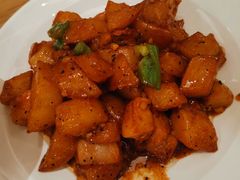 黑椒叉烧土豆丁-顺风汤馆·广府粤菜(江宸天街店)