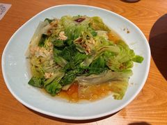 金蒜脆生菜-宋小谨·泉州菜(西沙湾店)