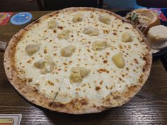 榴莲果肉披萨-机器人火炉披萨