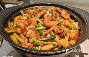 Double Pepper Frog Legs and Shrimp