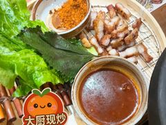 -拾光与烟火丨炭火串烧·自贡小活鲜(西村大院店)
