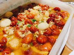 秘制蒜蓉虾尾-鱼羊鲜烧烤(诚朴路店)