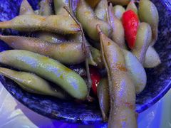 捞汁毛豆-夜火烤摊·东北烧烤酒场·老杨小黄鱼