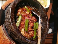 石锅杭椒牛蛙-桂满陇-西湖船宴(西单大悦城店)