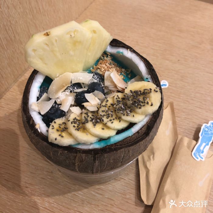 fancy fruit(万象天地店)冰岛蓝椰子碗图片
