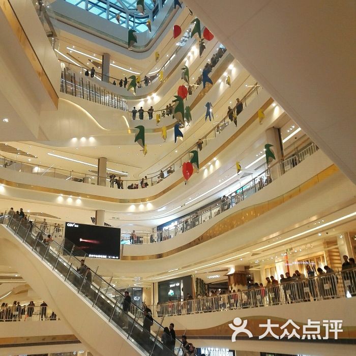 苏州中心商场内部图片
