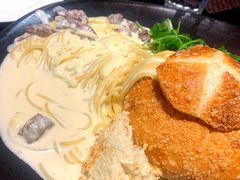 牛肉奶油面包意面-TAMATI(巴黎贝甜韩式西餐厅店)