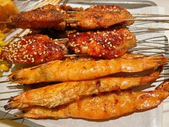 香辣烤翅-宝记烧烤·碳锅羊肉·羊蝎子火锅·夜食社(文体路创始店)