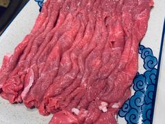 手切苏尼特羊后腿肉-宣武小院涮肉(前门店)