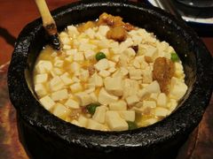 石锅鸡汤豆腐-绿茶餐厅(松江万达店)