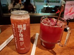 桃子乌龙茶-gaga(深圳南山益田假日广场店)