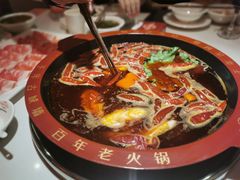 中辣牛油锅底-重庆古城墙火锅(贵阳店)