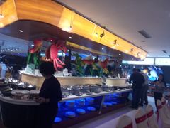 自助取餐区-青岛蓝海大饭店·爱琴海自助餐厅(崂山店)