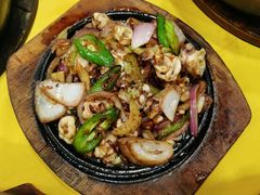 铁板鱿鱼-汤氏美食台山水步特色黄鳝饭(龙津东路店)