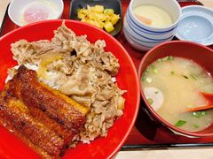 牛肉鳗鱼双拼丼-食其家·牛丼咖喱(太阳宫店)