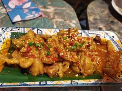 蒜香鸡脚-浩海火燒雲傣家菜(芮欧百货店)