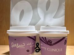 弹力开心果拿铁-Seesaw Coffee(西岸凤巢店)