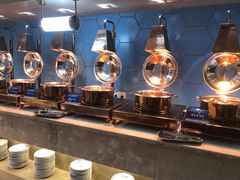 自助取餐区-锤头鲨毛肚海鲜烤肉自助餐厅(国购广场店)