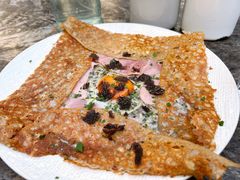 巴黎火腿鸡蛋芝士蘑菇可丽饼-RAC BAR(安福路店)