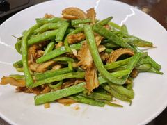 四季豆炒牛肚-老码头鲜鱼馆
