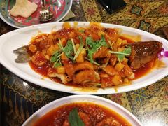 菠萝甜酸鲈鱼-小娘惹厨房Little Nyonya(狮城有约上榜店)