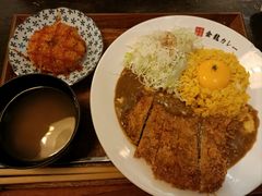 芝士猪排黄米饭-金龙咖喱
