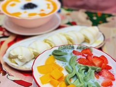 士多啤梨芒果绿茶拉面-甜心妈妈·榴莲星级糖水(北京路总店)